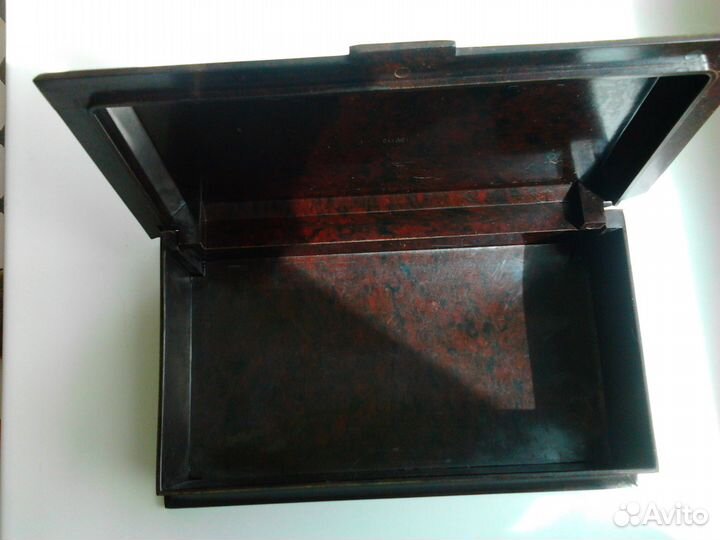 Старая бакелитовая шкатулка выпуска СССР
