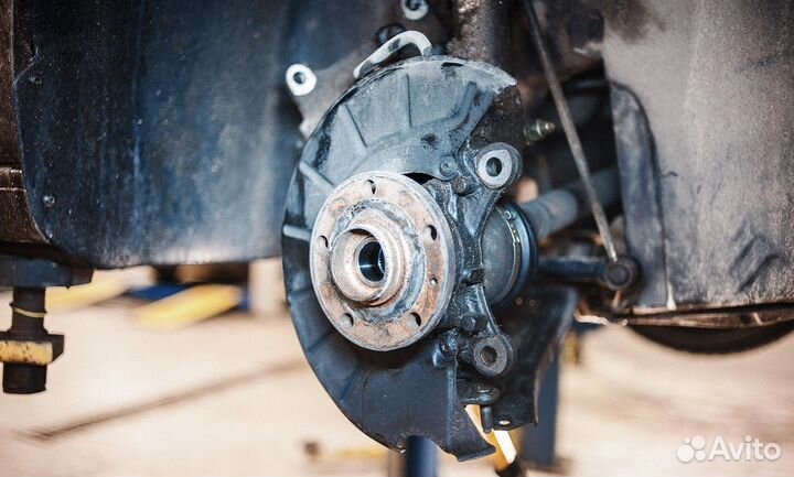 Замена ступицы Audi A8 2005-2007