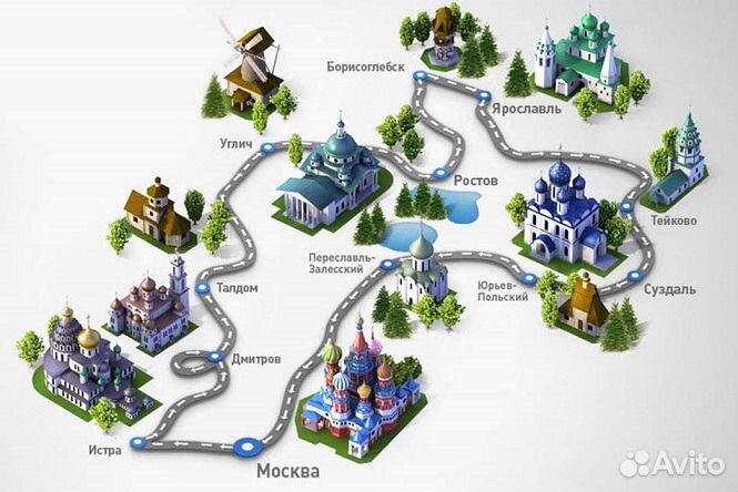 Туры по Золотому кольцу 2023