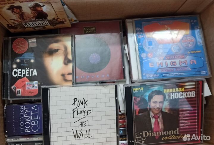Музыкальные cd, mp3 диски