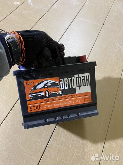Аккумулятор Автофан 60 А/ч обр 242x175x190 EN 470
