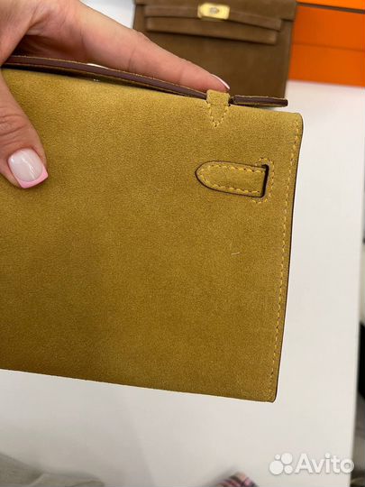 Сумка hermes kelly pochette GHW