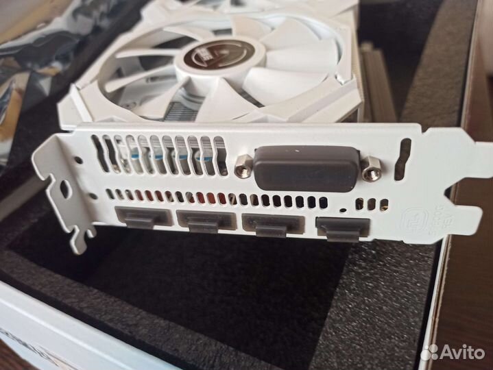 Видеокарта RX580 8Gb белая
