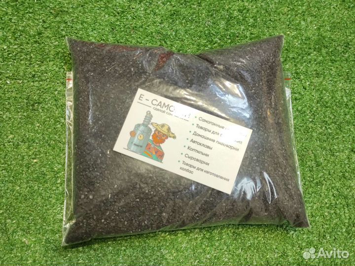 Кокосовый уголь для самогона (Индия)