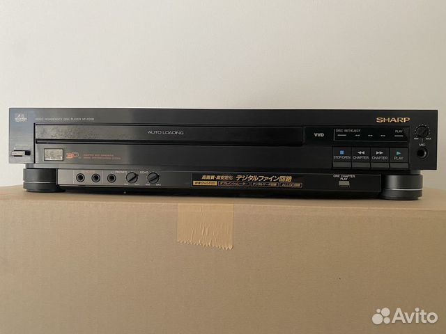 Sharp VHD VP-R20B и VP-3000 видео диск плейеры