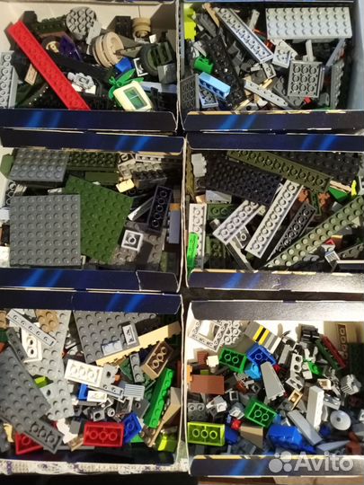 Lego детали россыпью