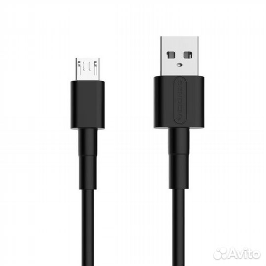 Кабель microUSB (5A) (M66) черный