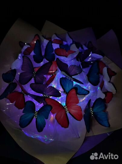 Букет из бабочек, подарок на годовщину, юбилей