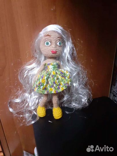 Вязанные игрушки куклы