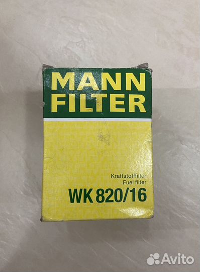 Фильтр топливный Mercedes WK 820/16
