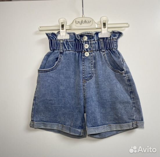 Шорты джинсовые для девочки 130