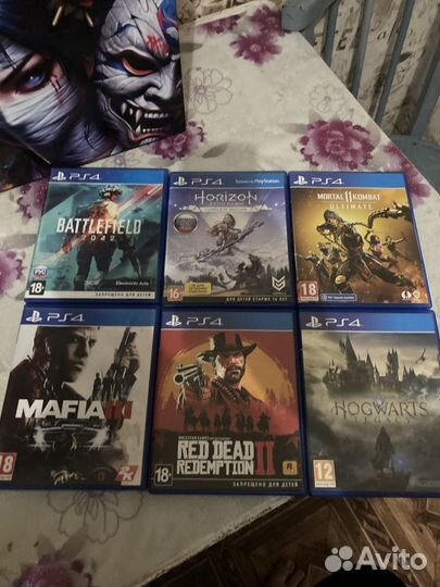 Sony playstation 4 pro 1tb с дисками