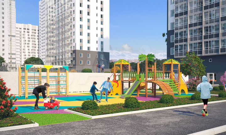 2-к. квартира, 43,4 м², 15/16 эт.