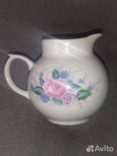 Молочник-сливочник СССР. Дулево 1992 год