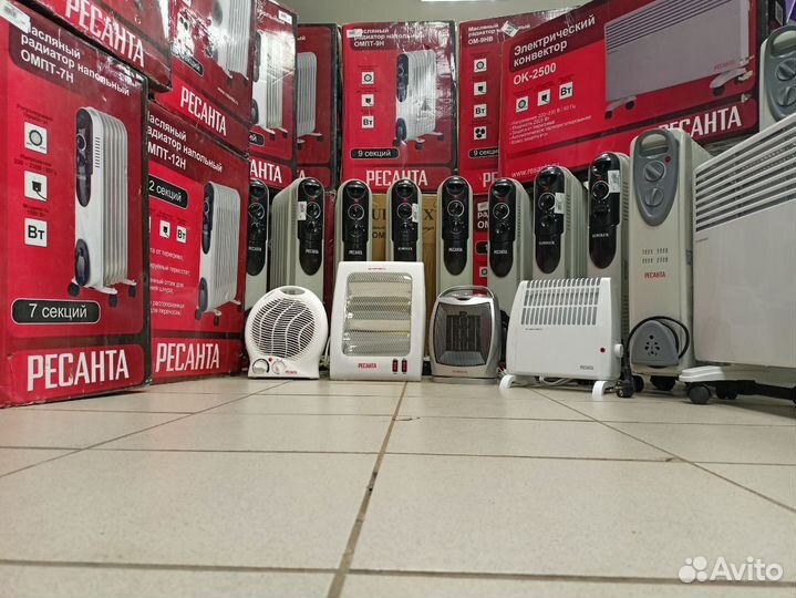 Обогреватели и конвекторы новые и б.у. с гарантией