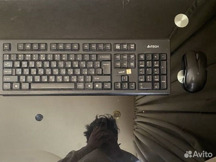Беспроводная мышь и клавиатура, комплект