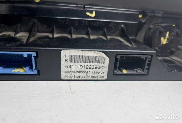 Блок управления климатом BMW Е60