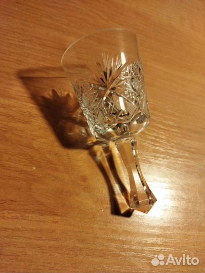 Хрустальный колокольчик Богемия