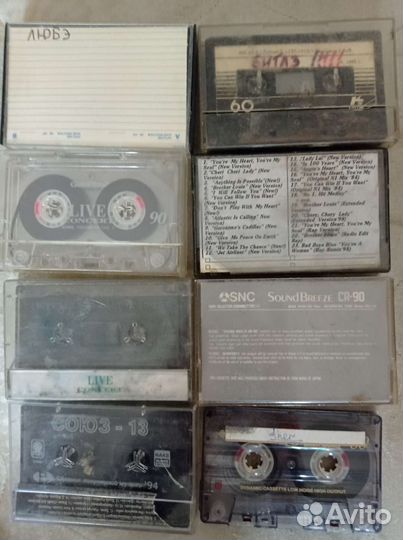 Аудиокассеты с записью