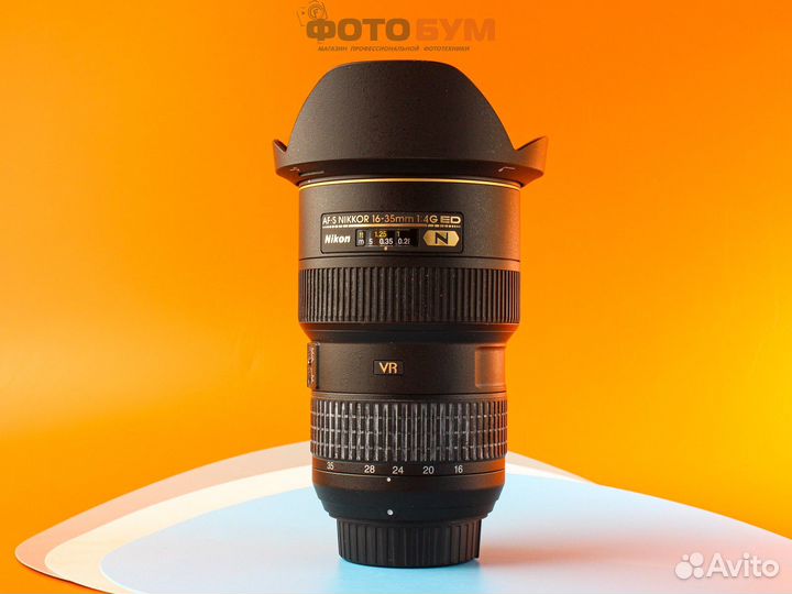 Объектив Nikon AF-S 16-35mm f4G VR