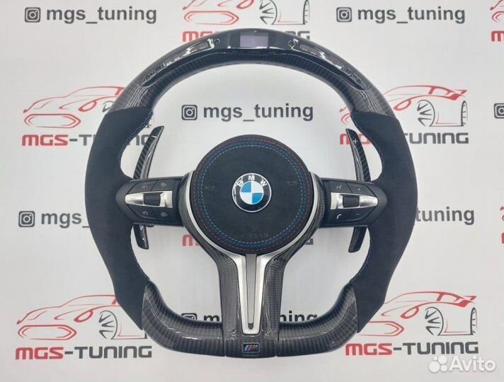 Руль в сборе M-Perfomance карбон с дисплеем 4 F32