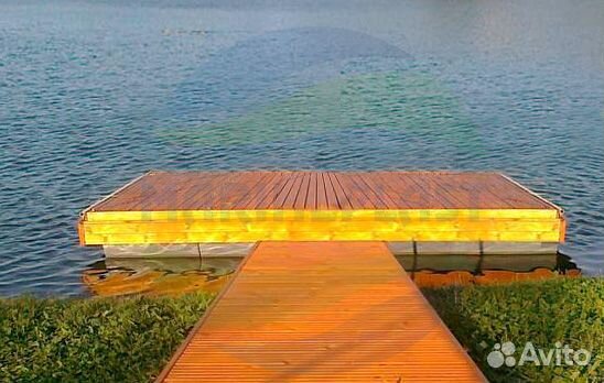 Понтон для пирса, лодочного причала