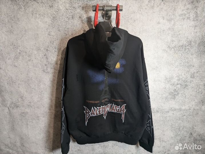 Зип худи баленсиага