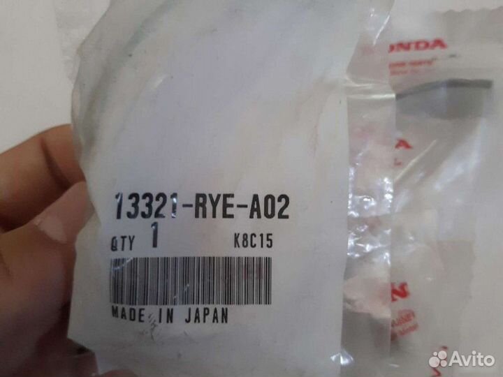 Вкладыши коленвала коренные Honda Pilot 2