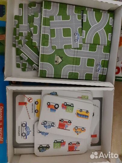 Детские настольные игры Транспорт