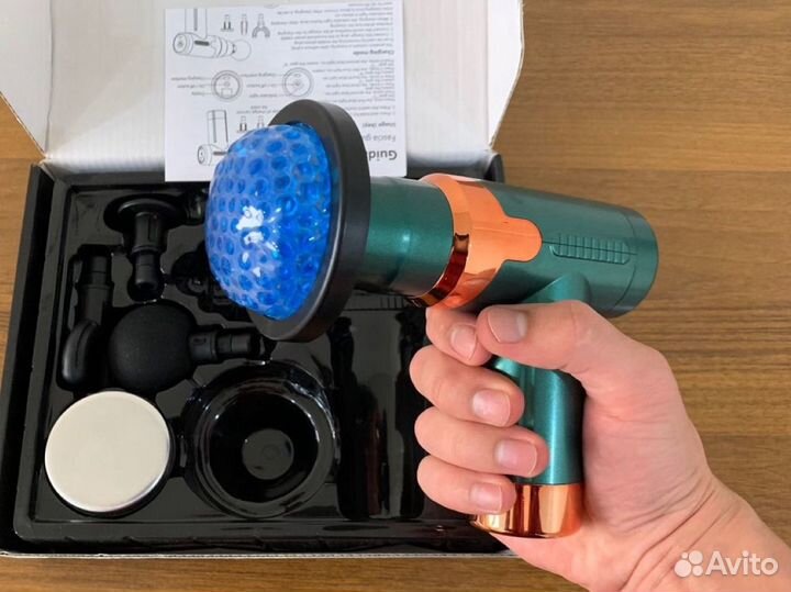 Перкуссионный массажер с нагревом