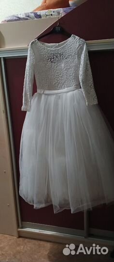 Праздничное платье для девочки 128 134