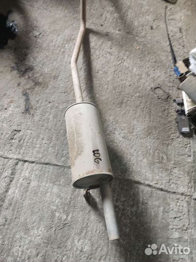 Глушитель без катализатора в сборе Renault Logan 1