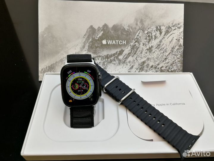 Apple watch 8 ultra 49 мм + ремешок