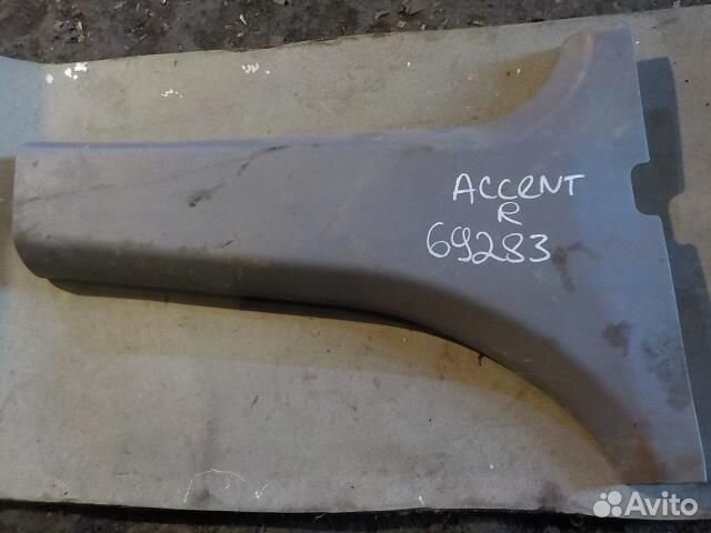 Накладка средней стойки hyundai accent правая