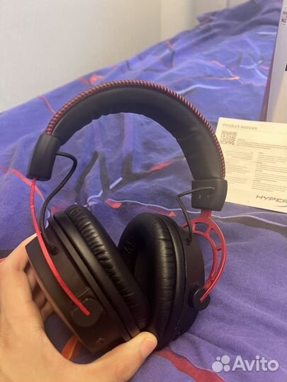 Наушники hyperx cloud alpha wireless