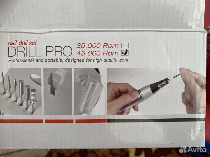 Аппарат для маникюра и педикюра Drill pro