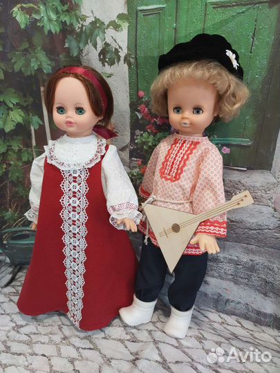 Одежда для кукол русский костюм