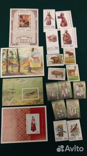 Марки Олимпиада Беларусь, Польша, Чехия, Россия