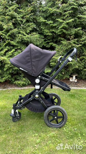 Коляска bugaboo cameleon 3 plus black and black