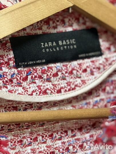 Жакет Zara твидовый