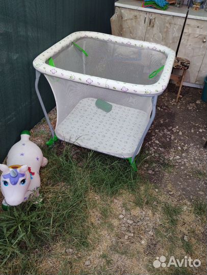 Детская кровать манеж бу