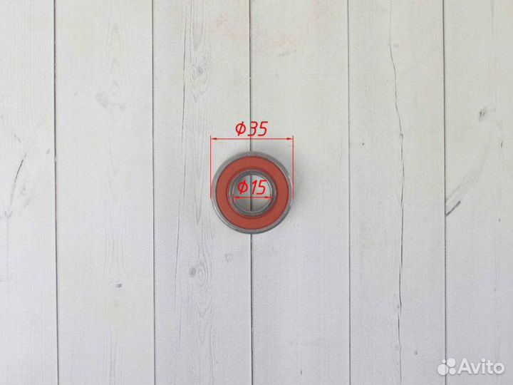 Подшипник переднего/заднего колеса 6202 RS XTB