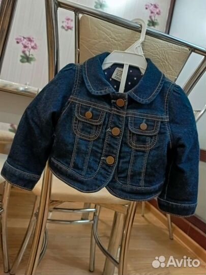 Джинсовая куртка для девочки