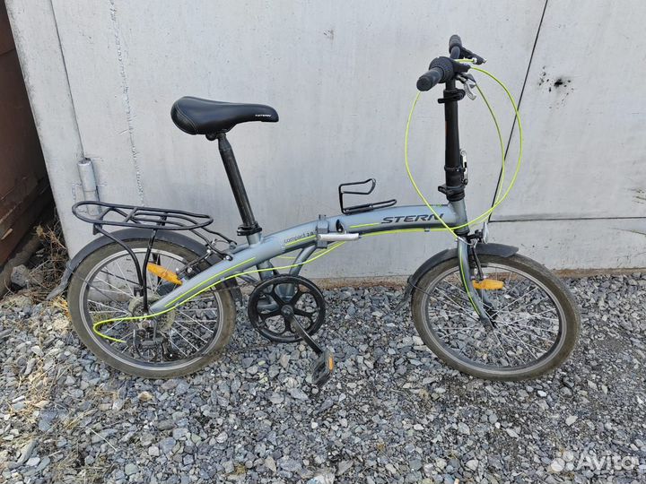 Складной алюминевый велосипед