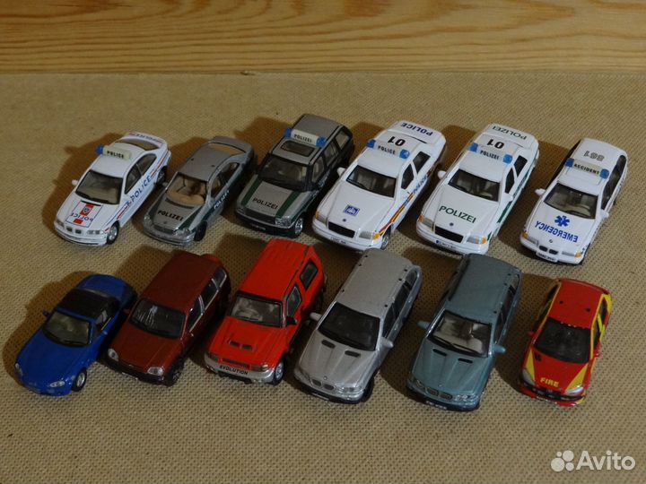 Модели машин 1:72, 1:60-1:64