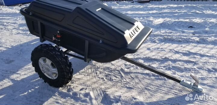 Прицеп для квадроцикла с аммортизаторами