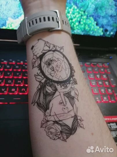 Бумага для тату, наклеек на ногти и тд