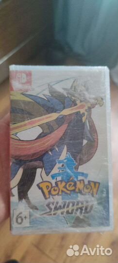 Nintendo switch pokemon sword новая