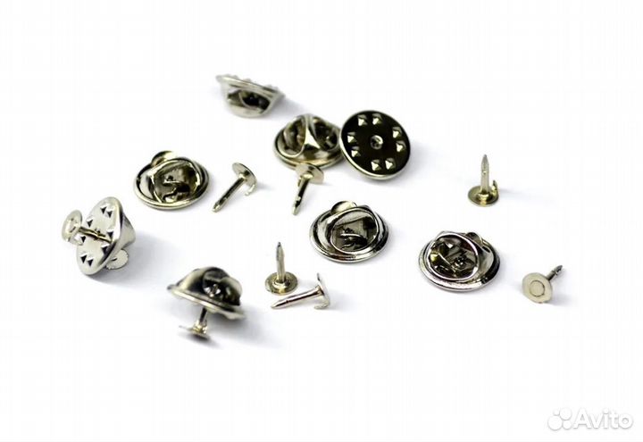 Цанга бабочка. Булавка-застежка 50/100/500/1000 шт