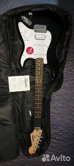 Электрогитара fender squier stratocaster